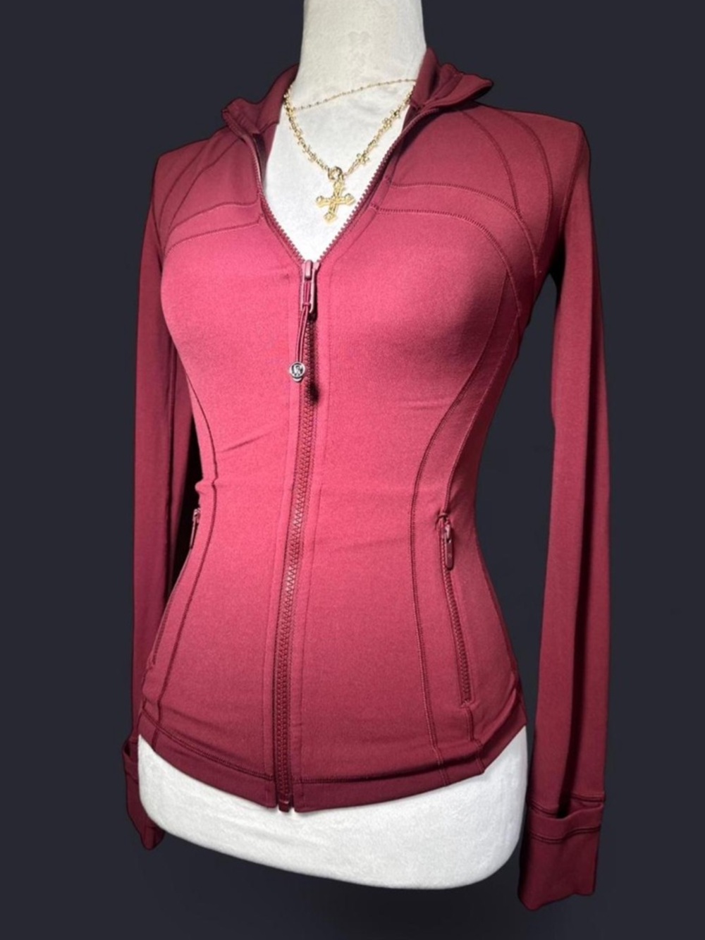 lululemon athletica Define Jacket in Deep Berry